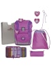DerDieDas ErgoFlex Tiny - Schulranzen Set 5tlg. 900g (Deep Ocean) in Purple Unicorn