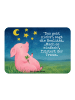 Mr. & Mrs. Panda Magnet Schwein Glück Design mit Spruch in Weiß