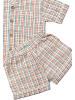 Little Green Radicals Button Through Pyjama Short Set in Bunt