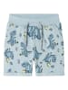 name it Sweatshorts NMMVERMO AOP LONG SWE SHORTS UNB in celestial blue