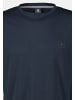 Lerros T-Shirt Basic in Creme / dunkelblau