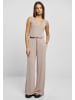 Urban Classics Urban Classics Damen Ladies Long Sleevless Modal Jumpsuit in duskrose
