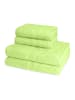 Ross 2 X Handtuch 2 X Duschtuch im Set Cashmere feeling in Apfelgrün