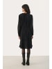 PART TWO Kleid MunyaPW Lockere Passform in Black Scratch Print