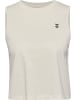 Hummel Top "Hmlhiit Cropped W Muscle Tank Top" in Beige