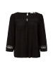 s.Oliver BLACK LABEL Bluse 3/4 Arm in Schwarz