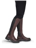 remonte Stiefel in Braun/Schwarz