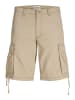 Jack & Jones Short JPSTCOLE FRANK CARGO comfort/relaxed in Beige