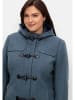 sheego Dufflecoat in taubenblau