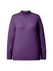 Ulla Popken Pullover in tiefes violett