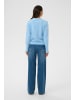 Kaffe Strickpullover KAniel Regular fit in Powder Blue Melange