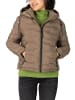 Timezone Puffer-Jacke wasserabweisend recycelte Wattierung in Braun