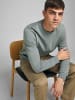 Jack & Jones Basic Sweater Langarm Sweatshirt Rundhals Pullover JJEBASIC in Grau-4