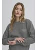 BALL Strickpullover BATARDELLI Loose fit in Medium Grey Melange