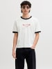Jack & Jones T-shirt in Snow White