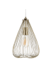 Beliani Pendelleuchten CONCA in Gold - (W) 22 x (H) 120 x (L) 22 cm