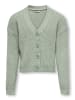 KIDS ONLY Strickjacke KOGMANDY LS SHORT BOXY CARDIGAN KNT in hedge green