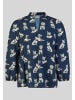 Rabe Bluse in Dunkelblau
