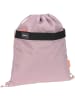Bold School String Bag mauve in bunt