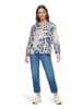 Betty Barclay Schlupfbluse mit Blumenprint in Beige/Blau
