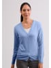 CASH-MERE.CH Cardigan V-Ausschnitt in Hellblau
