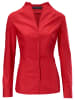 Heine Stehkragen-Bluse in rot