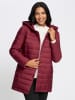 Sieh an! Steppjacke in dunkelrot