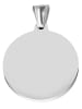 Adeliás Unisex Anhänger aus Edelstahl in silber