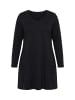 Ulla Popken Longshirt in schwarz
