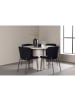 ebuy24 Essgruppe Olivia 5-teilig Beige 110 x 110 cm