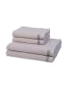 2 X Handtuch 2 X Duschtuch im Set Smart in Stein