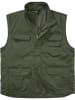 Brandit Weste "Safari Vest" in Grün
