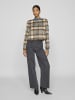 Vila Jacke in Dark Grey Melange