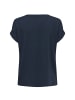 ONLY Moster Short Sleeve O-Neck T-Shirt Jersey in Navy