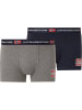 Jan Vanderstorm 2er Pack Retropant TEM in dunkelblau grau