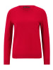 Betty Barclay Basic-Strickpullover mit Rundhalsausschnitt in Rot
