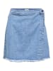 Object Wickelrock in Light Blue Denim
