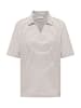 Cecil Kurzarm Poloshirt mit Streifen in Rot
