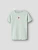 name it 2er-Pack Slim Fit T-Shirt Bestickt Nkfvivemma in pale aqua