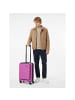 Franky Munich 4.0 4 Rollen Kabinentrolley 55 cm Laptopfach mit Dehnfalte pink dull