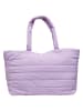 Urban Classics Urban Classics Unisex Padded Tote Bag in lilac