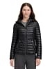 CARTOON Steppjacke mit Reißverschlusstaschen in Schwarz