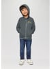 s.Oliver Sweatshirt Jacke in 9515_schiefergrau