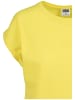 Urban Classics Urban Classics Damen Ladies Extended Shoulder Tee in brightyellow