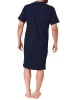 NORMANN Nachthemd kurzarm Streifen - 61557 in marine