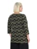 Ulla Popken Longshirt in schwarz