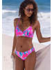Sunseeker Bikini-Hose in pink-blau bedruckt