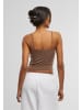 Urban Classics Urban Classics Tank-Tops in mocca brown