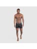 SMILODOX Boxershorts 3er Pack in Schwarz