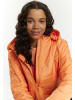 myMo Damen Leicht Wattierte Jacke in Orange